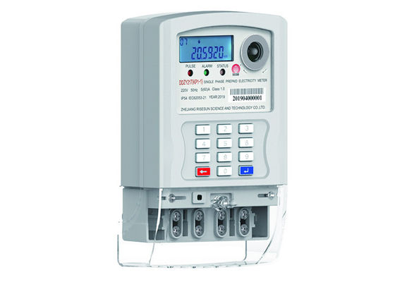AMI Smart Meter Electric Digital bezahlte Stromzähler Rf LoRa GPRS PLC-Überziehschutzanlage voraus