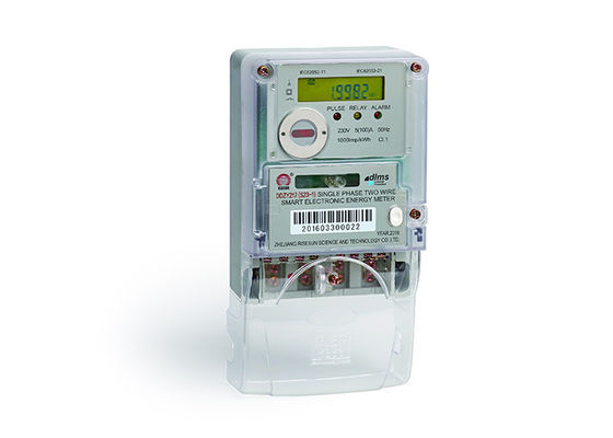 Einphasig-moderner AMI Smart Meter Energy Monitor Iec 62056 42 LCD