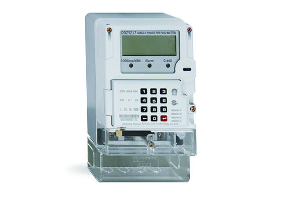 Iec 62053-teilige 23 Ami Utility Meters einphasig-Vorauszahlungs-Stromzähler Überziehschutzanlage